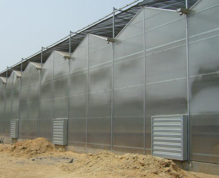 陽(yáng)光板連棟溫室骨架