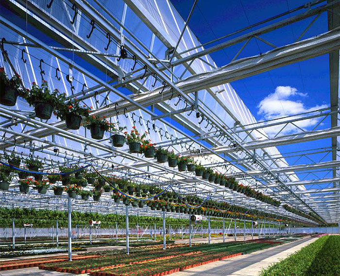 智能pc板大棚骨架